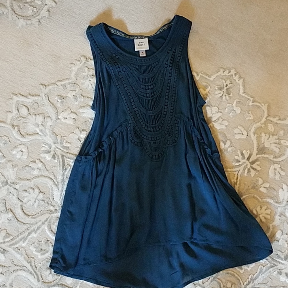 Knox Rose Babydoll Tank Top